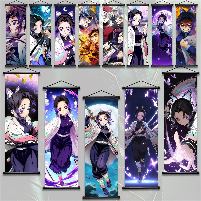 Shinobu Kocho Demon Slayer Art - Anime Cosplay Prop recension och pris