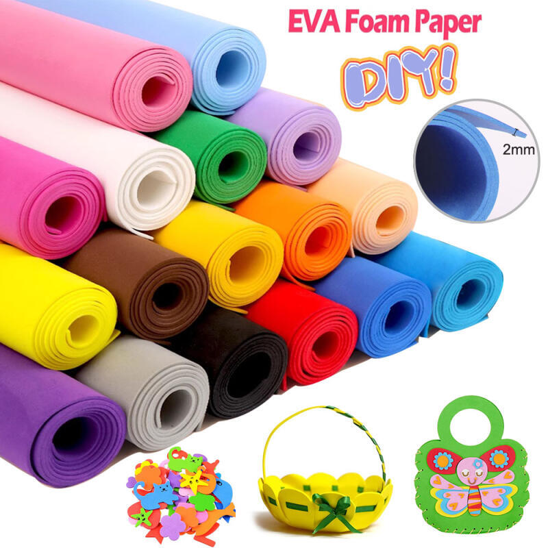 Colorful EVA Foam Sheets 2mm T - Cosplay Props Eva Foam recension och pris