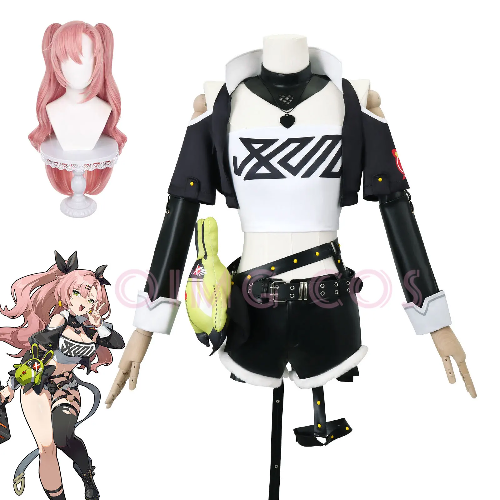Nicole Demara Zenless Zone Zer - Prop For Cosplay recension och pris