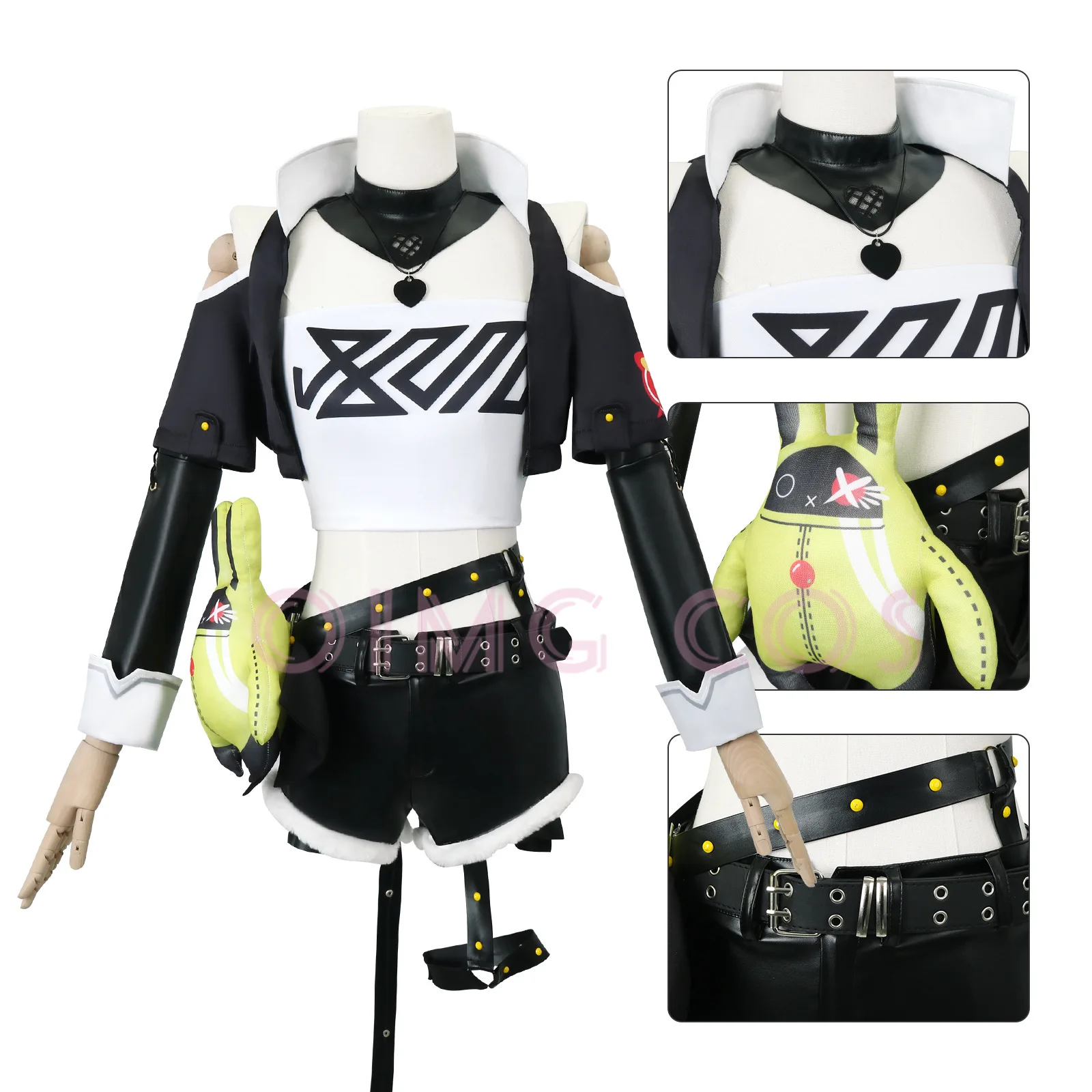 Nicole Demara Zenless Zone Zer - Prop For Cosplay recension och pris