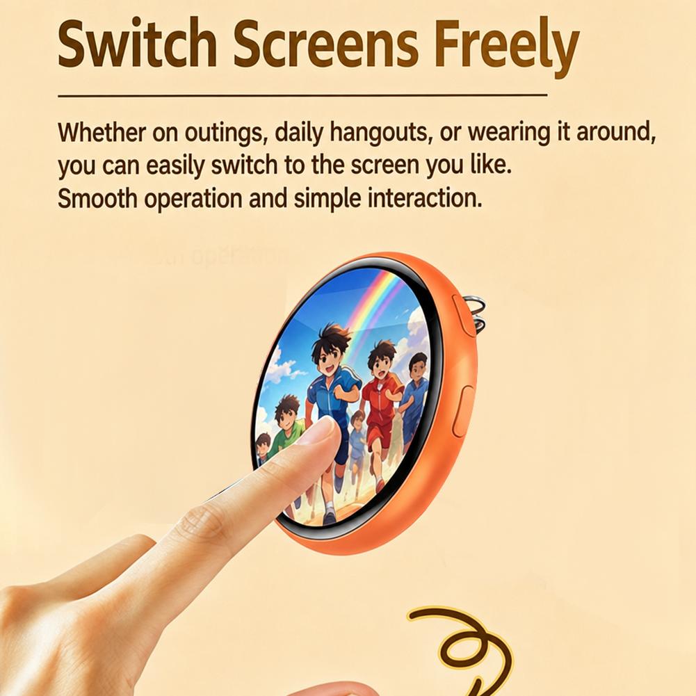 Smart Digital Badges Touch Scr - Magnetic Clasp Cosplay recension och pris