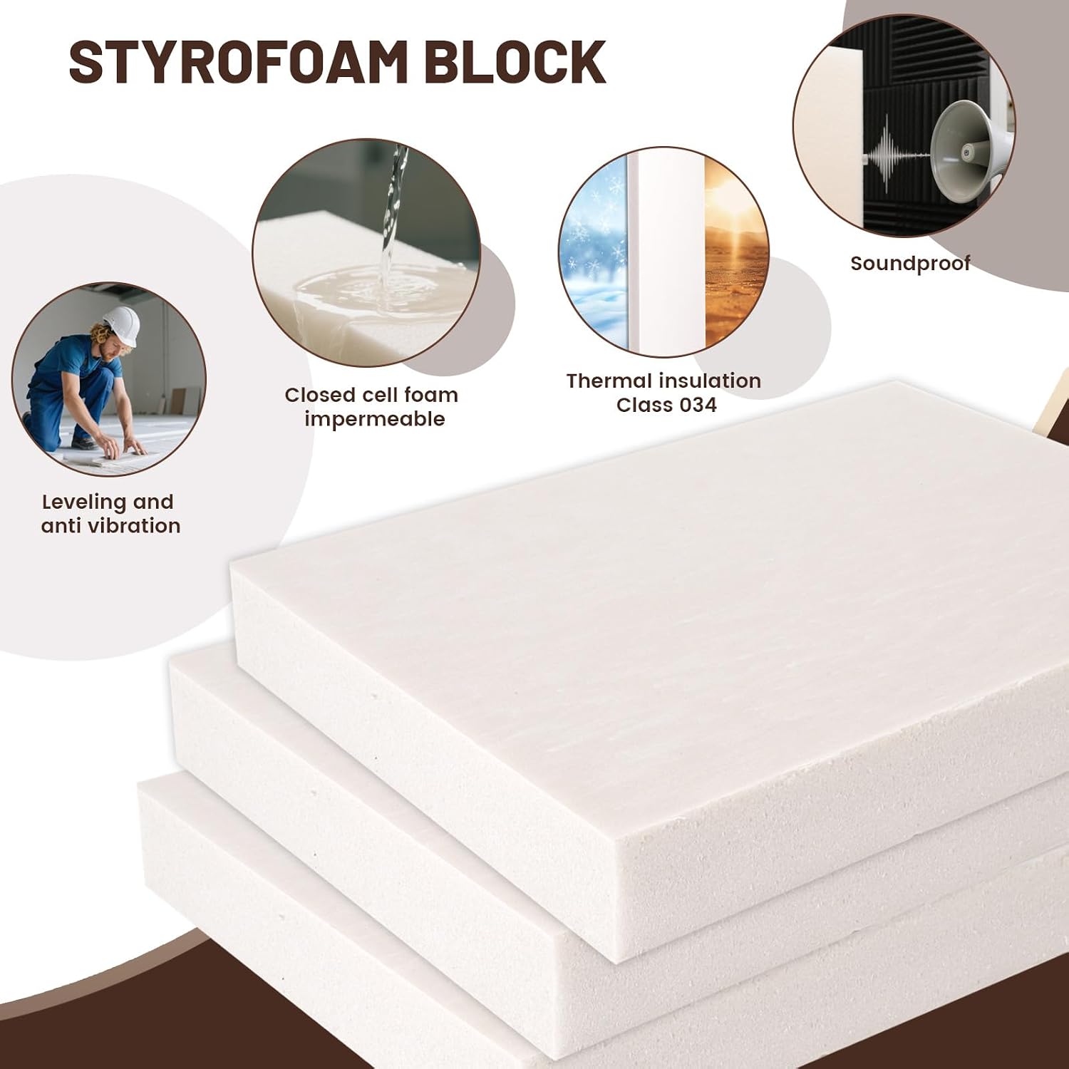 High Density XPS Large Foam Bo - Easy Cosplay Prop recension och pris