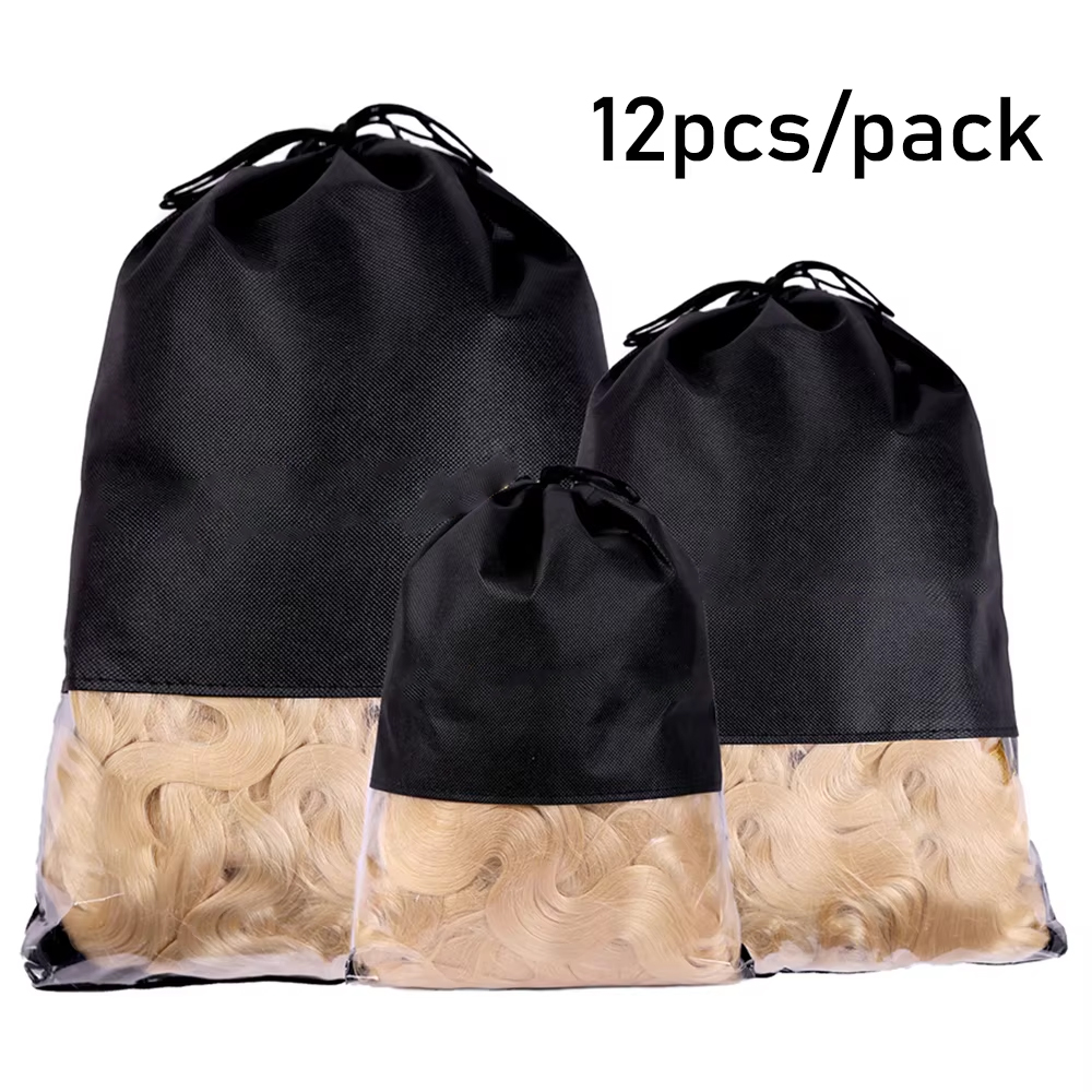 12pcs Portable Non-woven Wig B - Aerith Cosplay Prop recension och pris