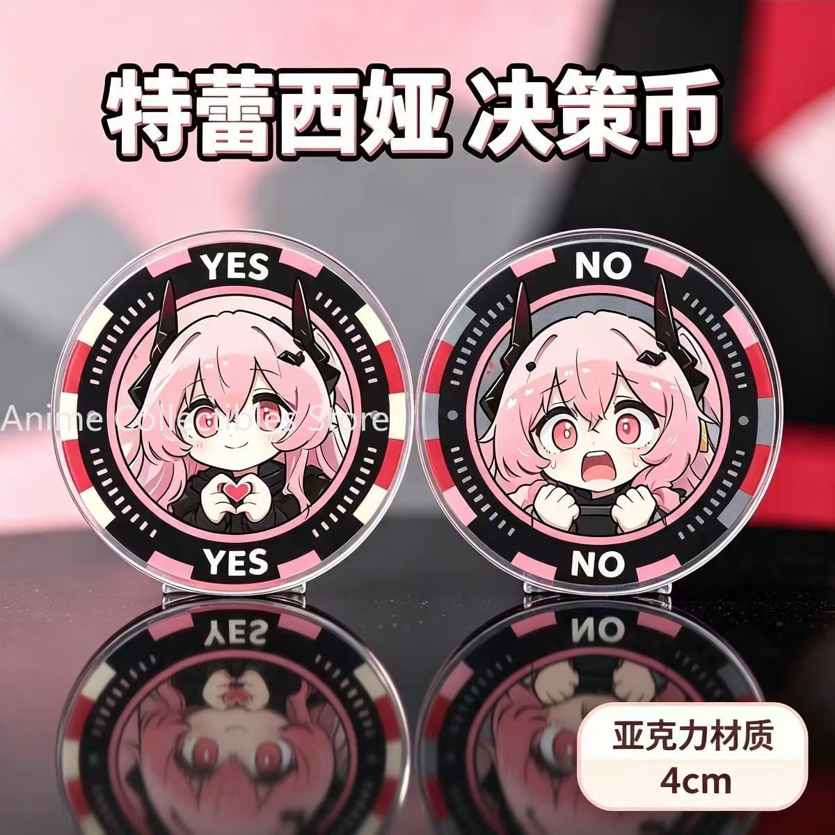 Arknights Theresa Acrylic Deci - Acrylic Cosplay Prop recension och pris