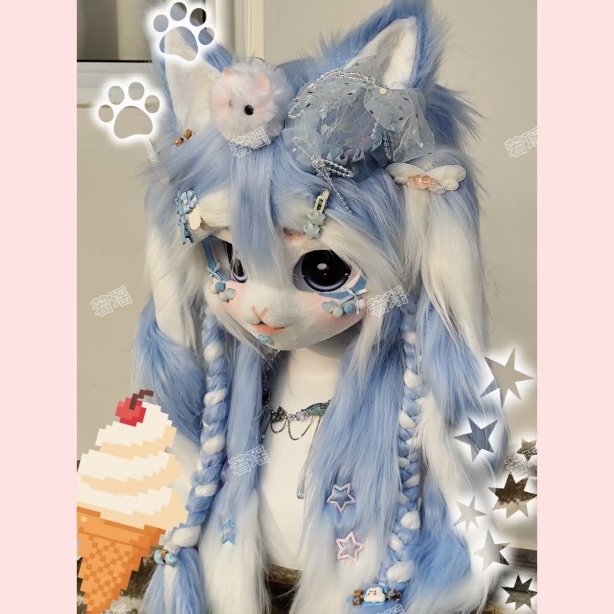 Custom OC Design Cat Kemono Fu - Cosplay Prop Designer recension och pris
