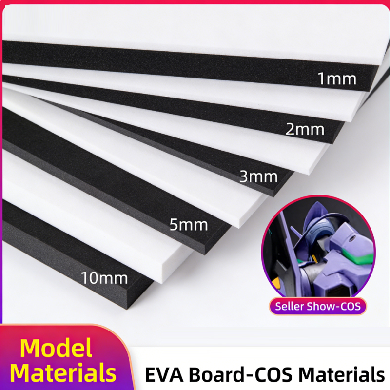 38-Degree Black EVA Foam Board - Cosplay Props Eva Foam recension och pris