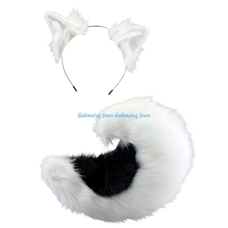 573B Natural Looking Foxes Tai - Easy Cosplay Prop recension och pris