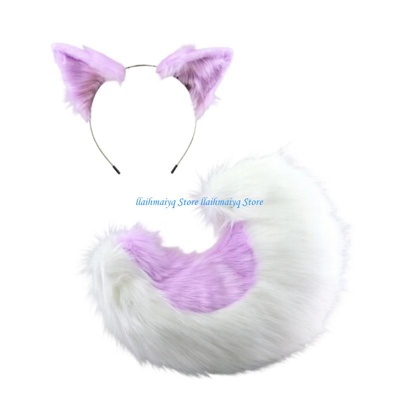 573B Natural Looking Foxes Tai - Easy Cosplay Prop recension och pris